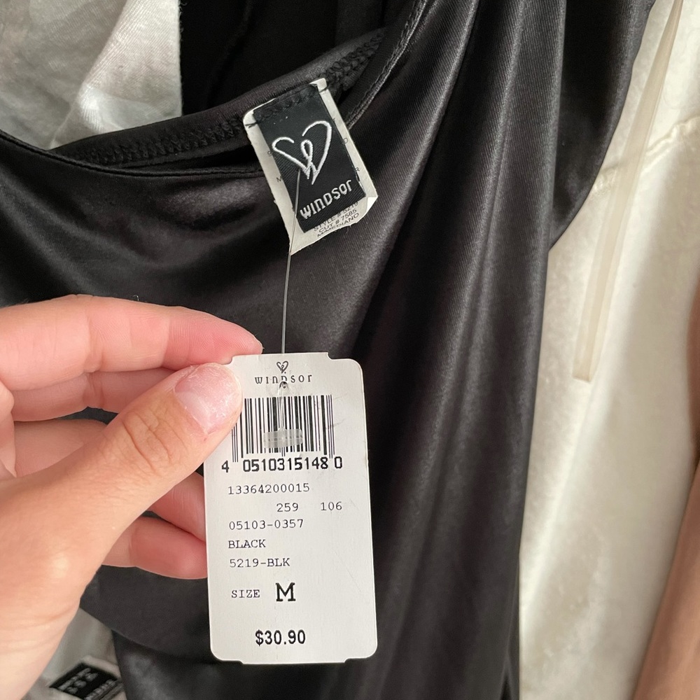 Black- mini dress from Windsor super cute